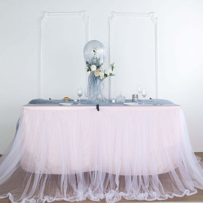 12"x10yd Dusty Blue Sheer Chiffon Fabric Bolt, DIY Voile Drapery Fabric - Linen Luxes