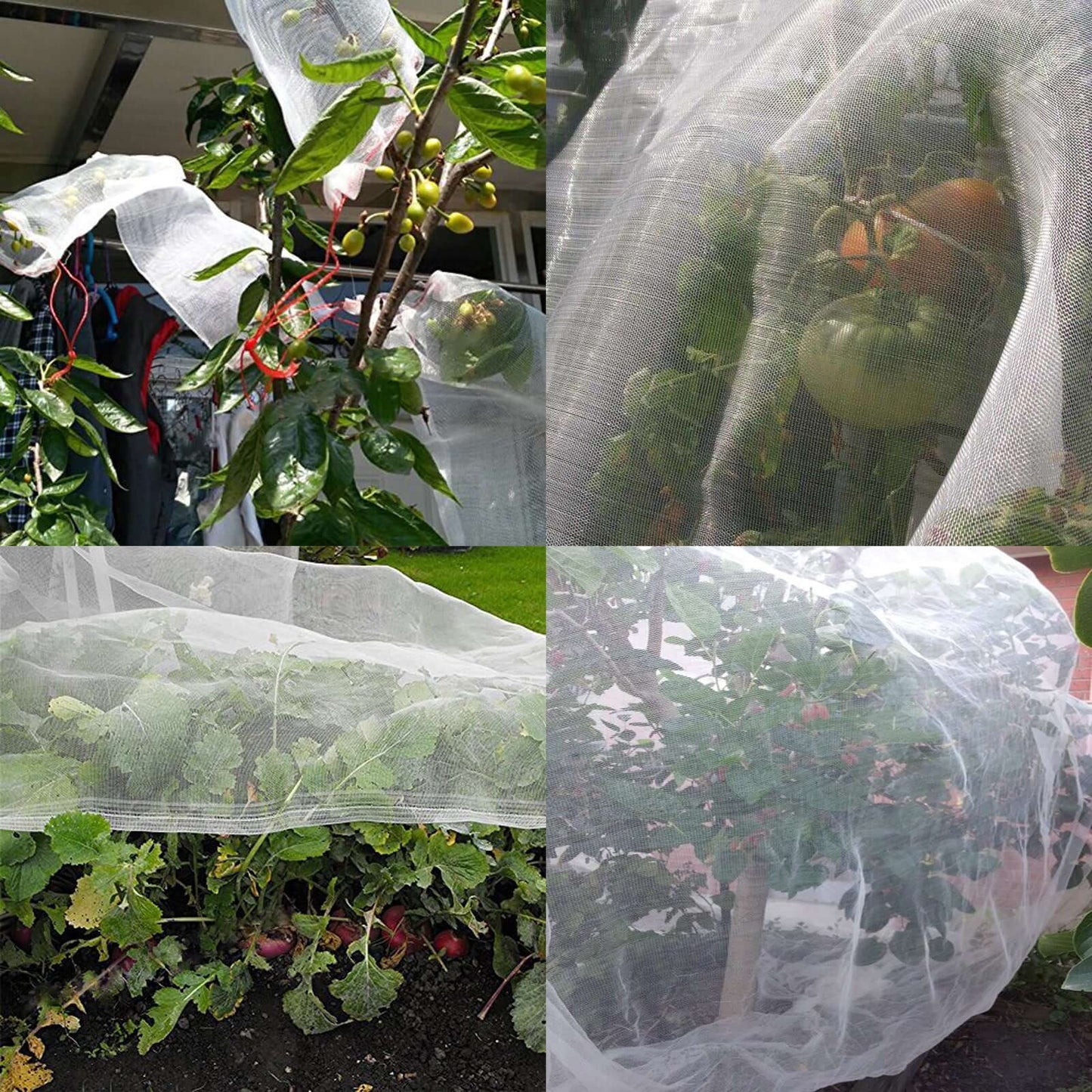 19"x10 Yards Fuchsia Polyester Hex Deco Mesh Netting Fabric Roll - Linen Luxes