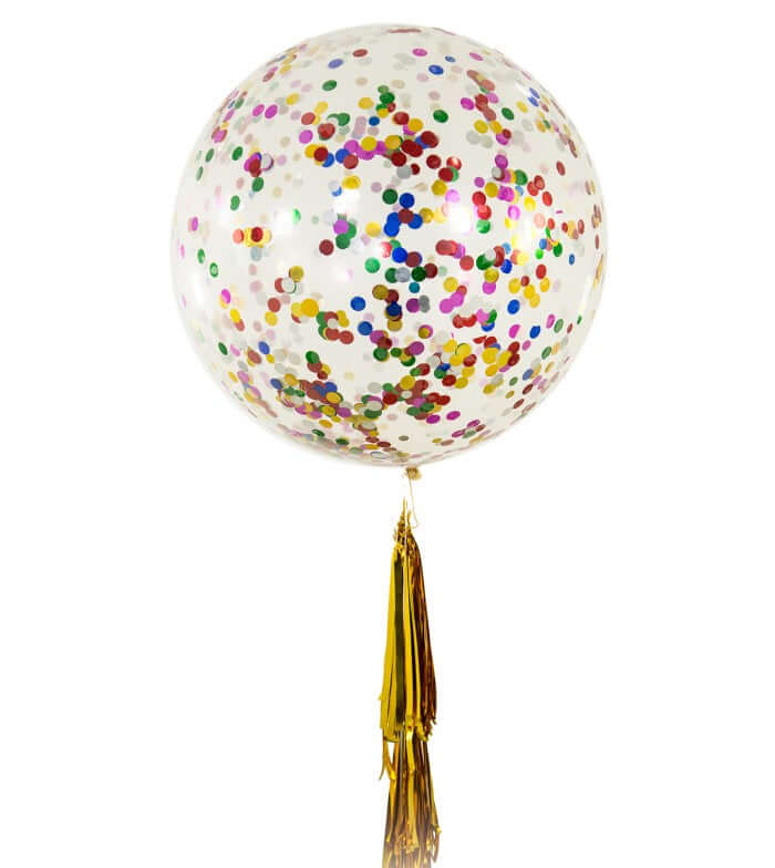 24" Clear Fully Transparent Durable PVC Helium or Air Bubble Balloon - Linen Luxes