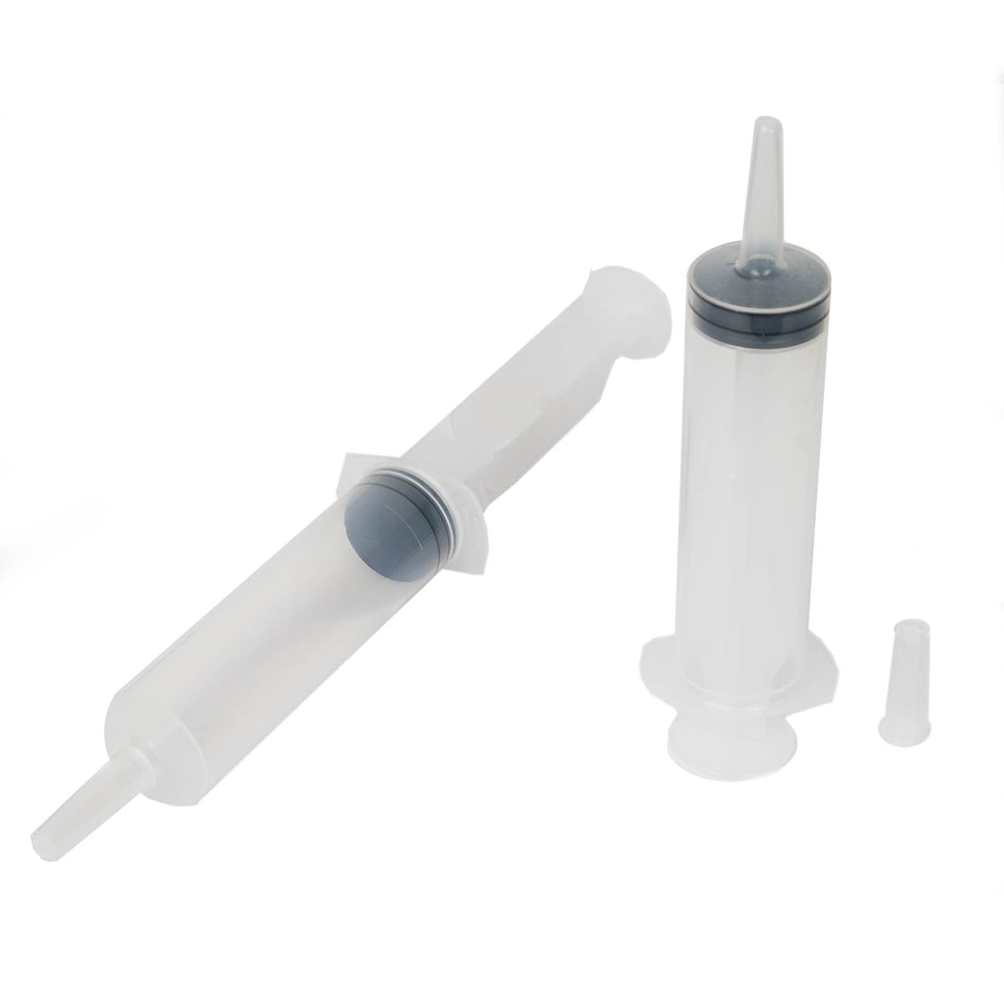 24 Pack 1.5oz Clear Disposable Plastic Cocktail Jello Shot Syringes - Linen Luxes