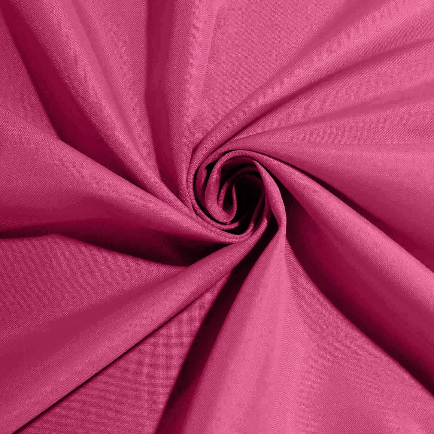 5 Pack Polyester 17"x17" Napkins Fuchsia - Durable & Wrinkle Resistant Dinner Napkins - Linen Luxes