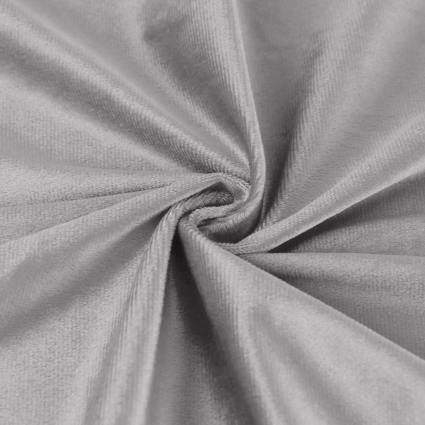 5 Pack Premium Velvet 20"x20" Napkins Silver - Soft Sheen Finish Cloth Napkins - Linen Luxes