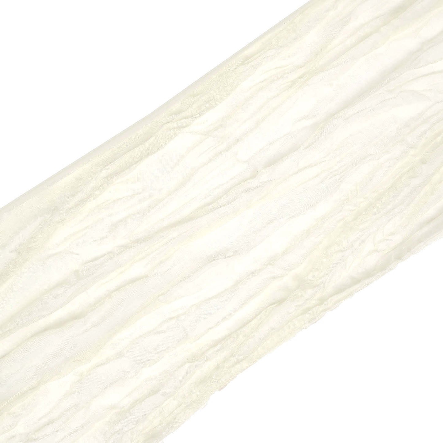 5 Pack Cheesecloth Gauze 16"x88" Chair Sashes Cream - Boho Chair Decorations