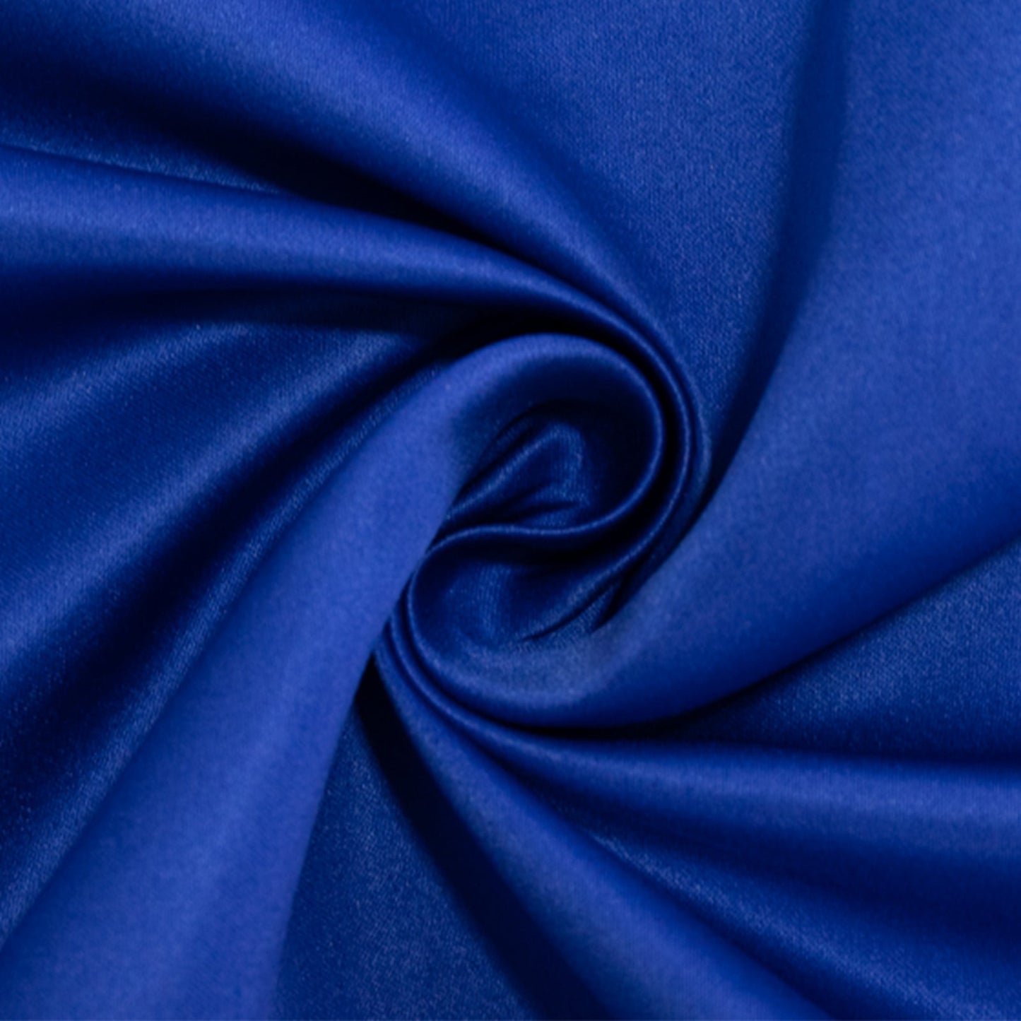 Lamour Satin 108" Round Tablecloth Royal Blue - Durable & Silk-Like Table Cover