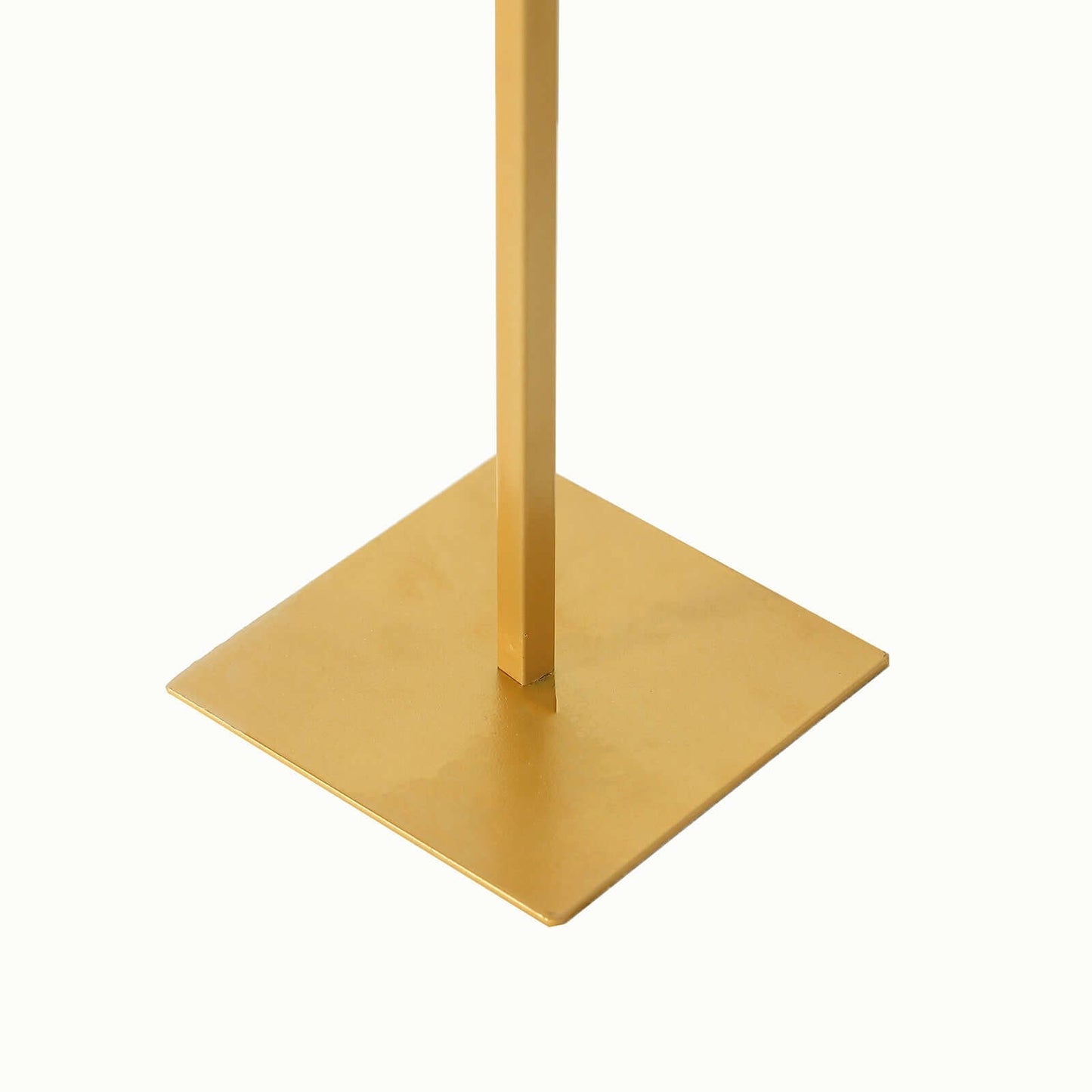 Set of 3 Chiara Arch Table Centerpieces Gold Metal - Detachable Flower Stand Frame for Weddings 20", 23", 35"