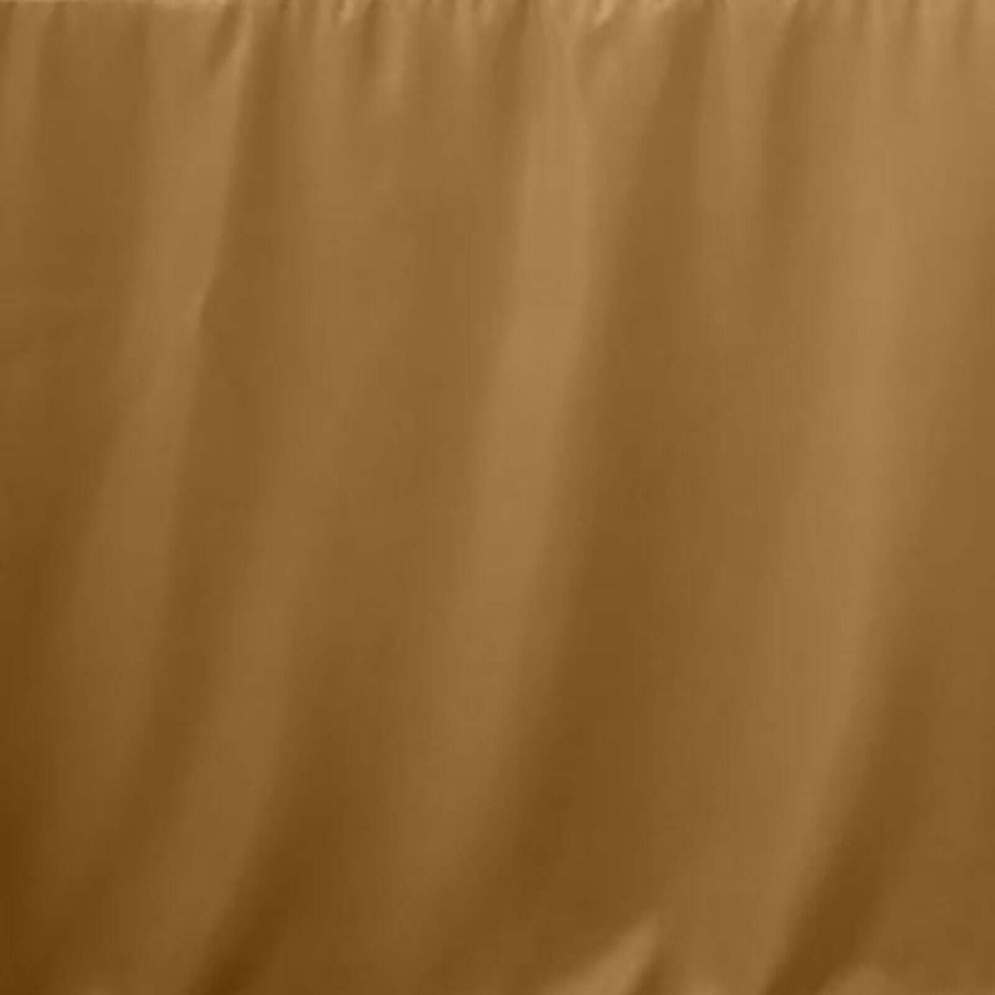 Fitted Polyester 72"x30" Rectangle Tablecloth Gold - Sleek and Durable for Events