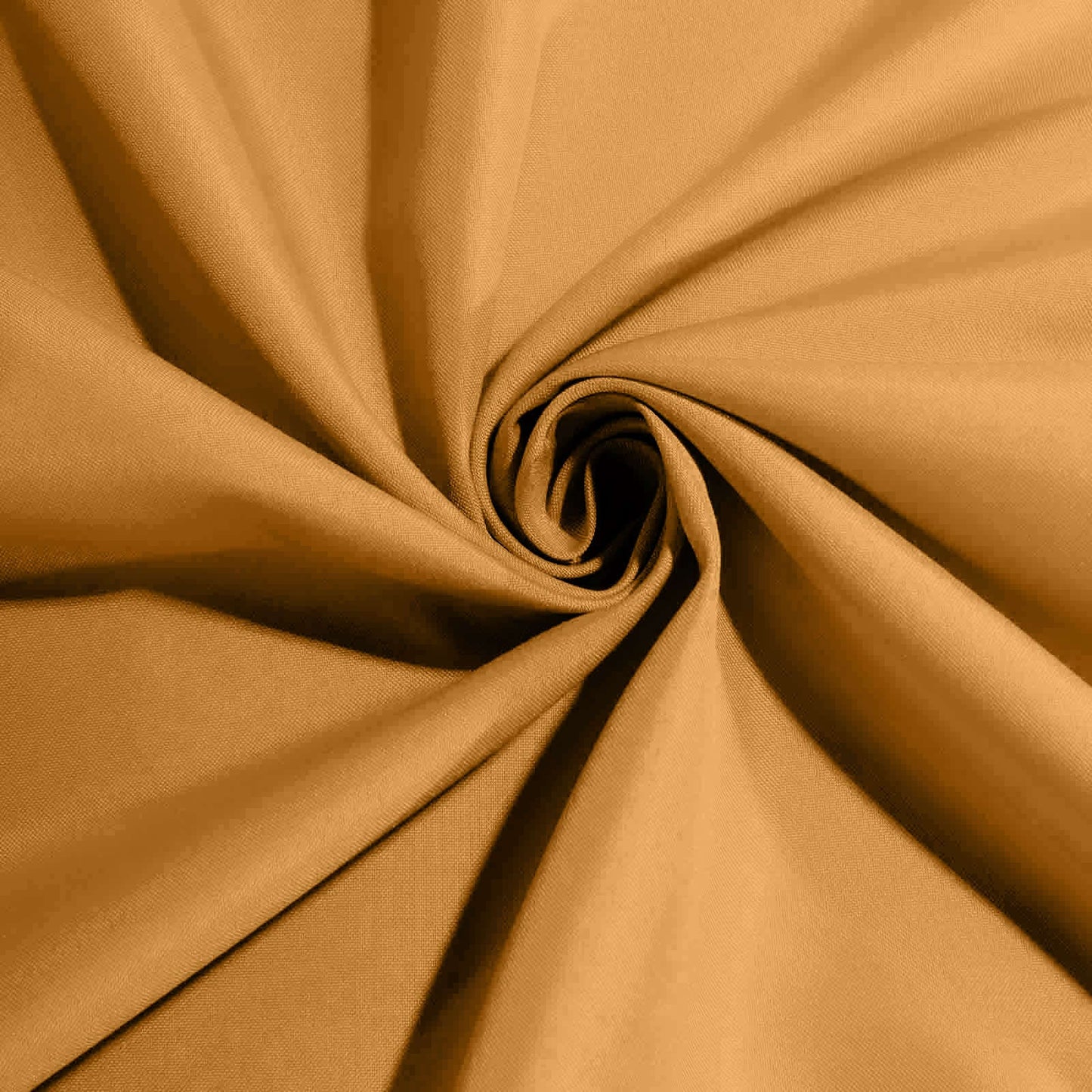 5 Pack Polyester 17"x17" Napkins Gold - Durable & Wrinkle Resistant Dinner Napkins for Everyday Dining & Events