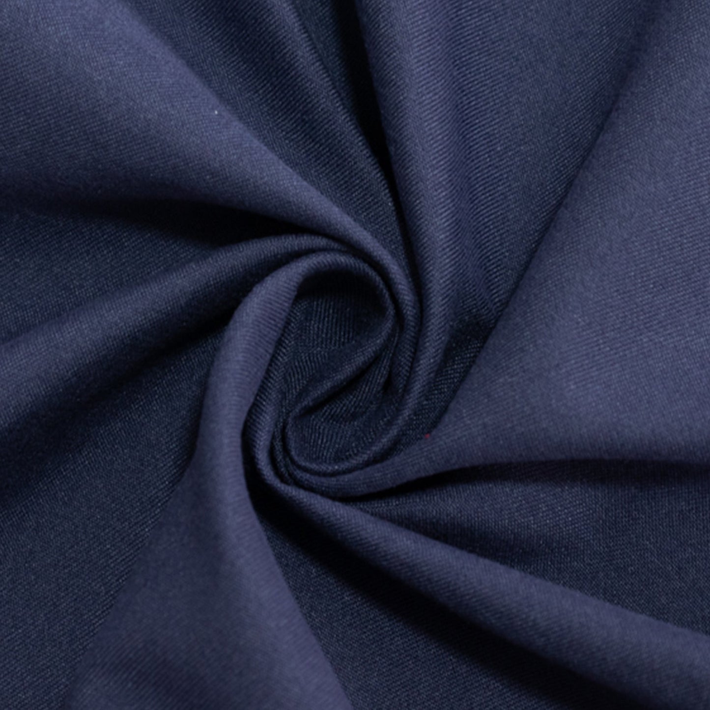 Cotton Blend 70"x70" Square Tablecloth Navy Blue - Wrinkle-Resistant Fabric Table Cover