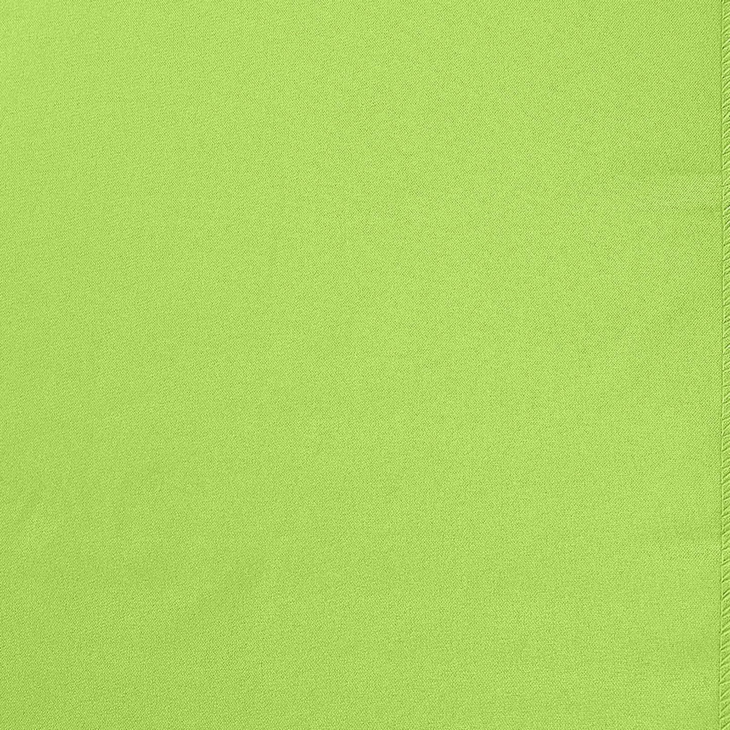 Polyester 12"x108" Table Runner Apple Green - Durable & Wrinkle - Resistant Table Decor - Linen Luxes