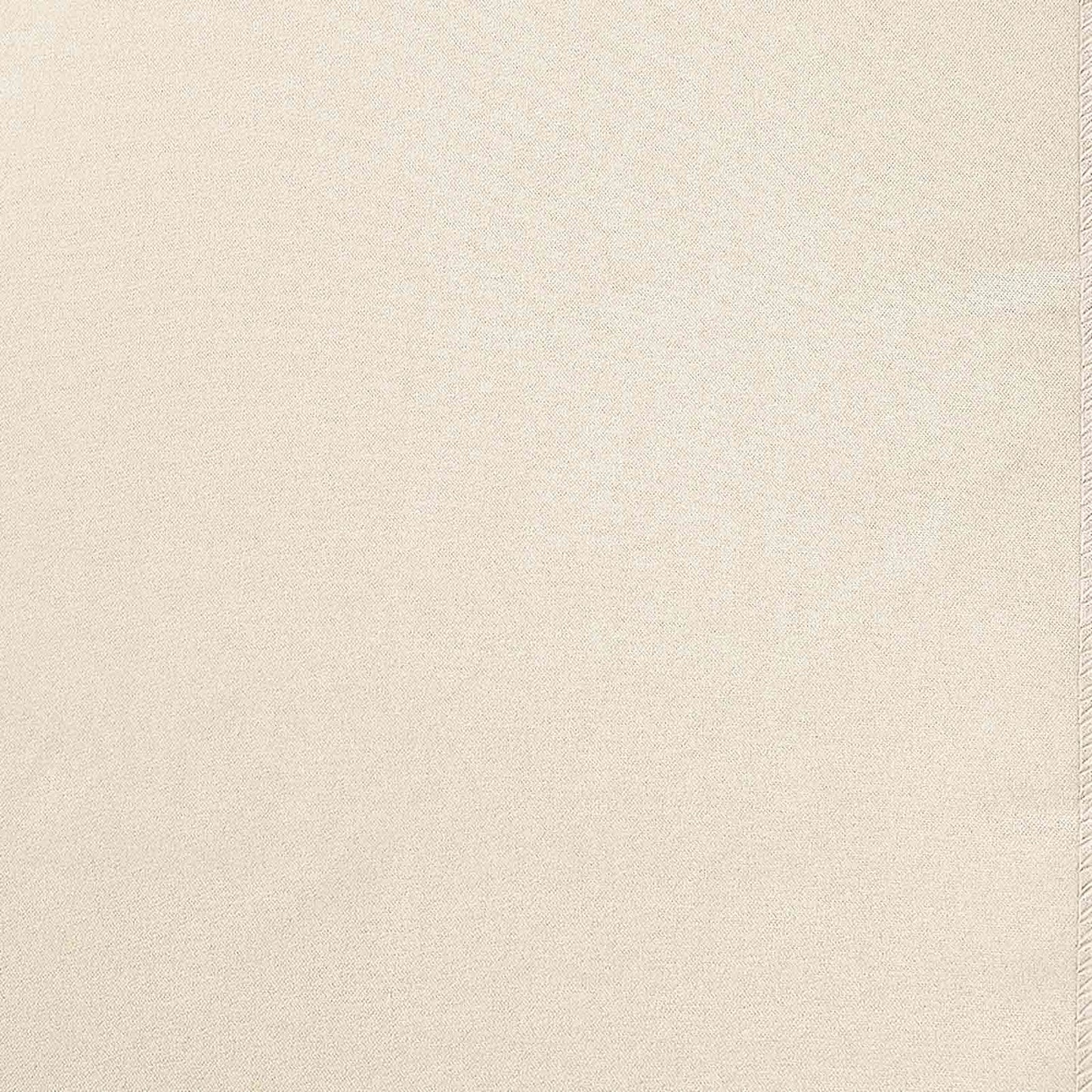 Polyester 12"x108" Table Runner Beige - Durable & Wrinkle - Resistant Table Decor - Linen Luxes