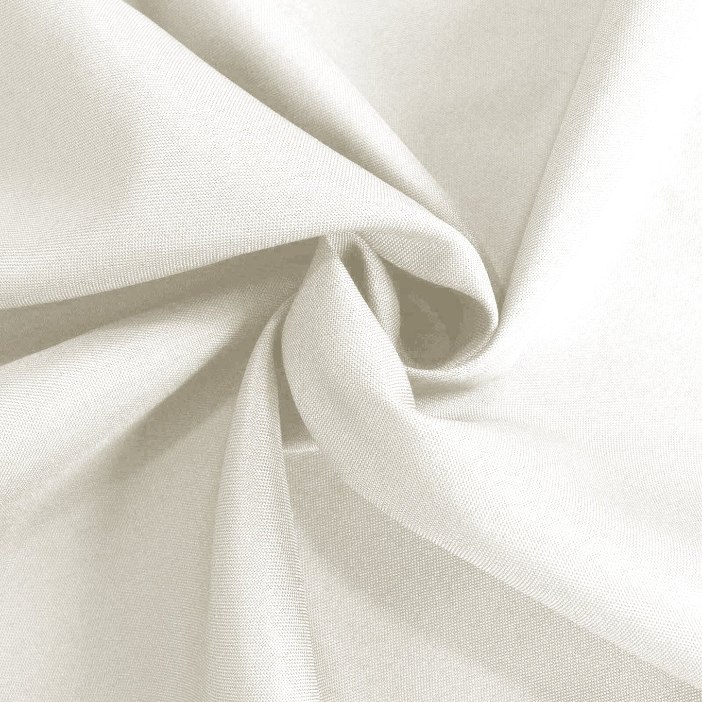 Polyester 90"x156" Rectangle Tablecloth Ivory - Seamless Wrinkle - Resistant Table Cover - Linen Luxes