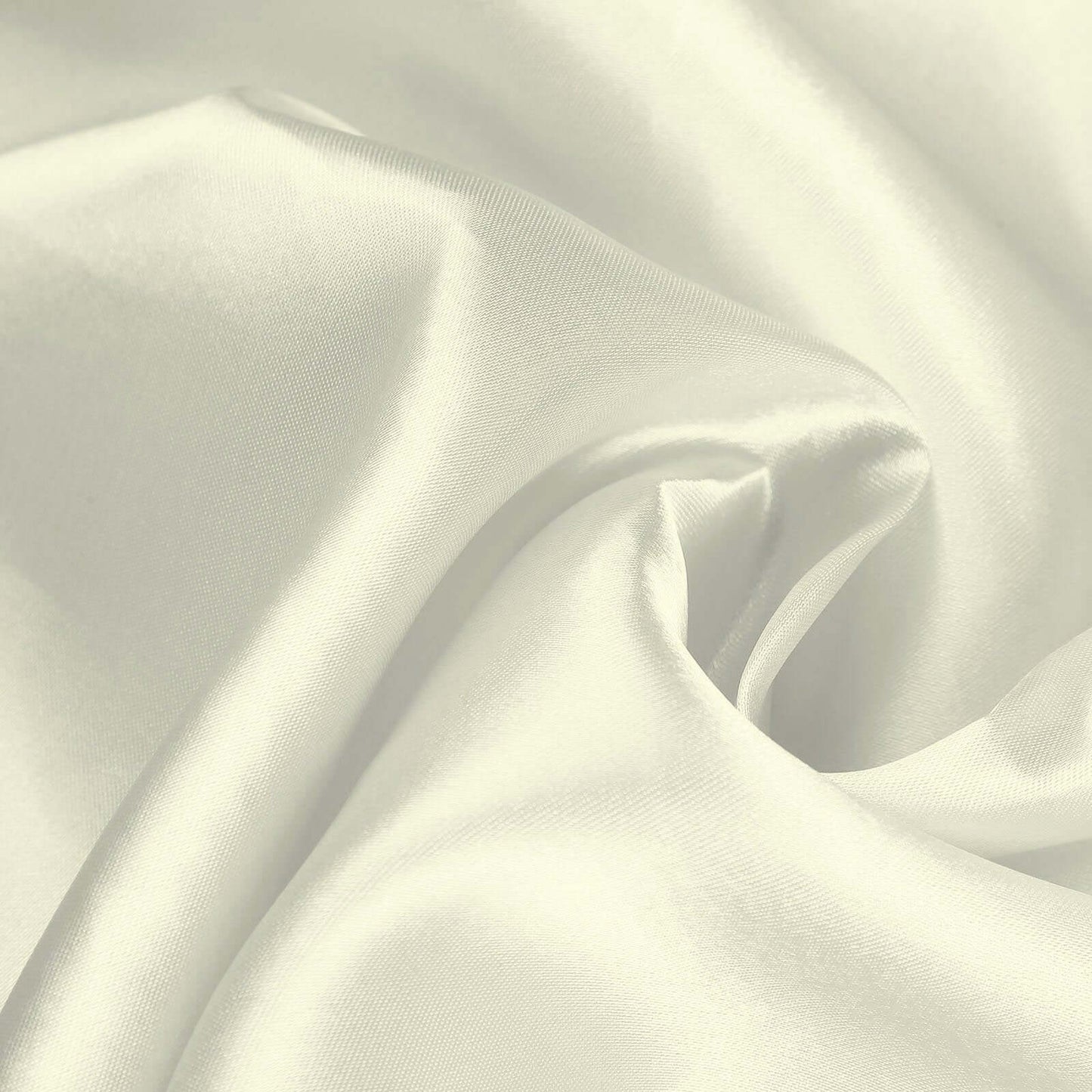 Polyester 90"x90" Table Overlay Square Tablecloth Ivory - Wrinkle - Resistant & Durable Table Cover - Linen Luxes