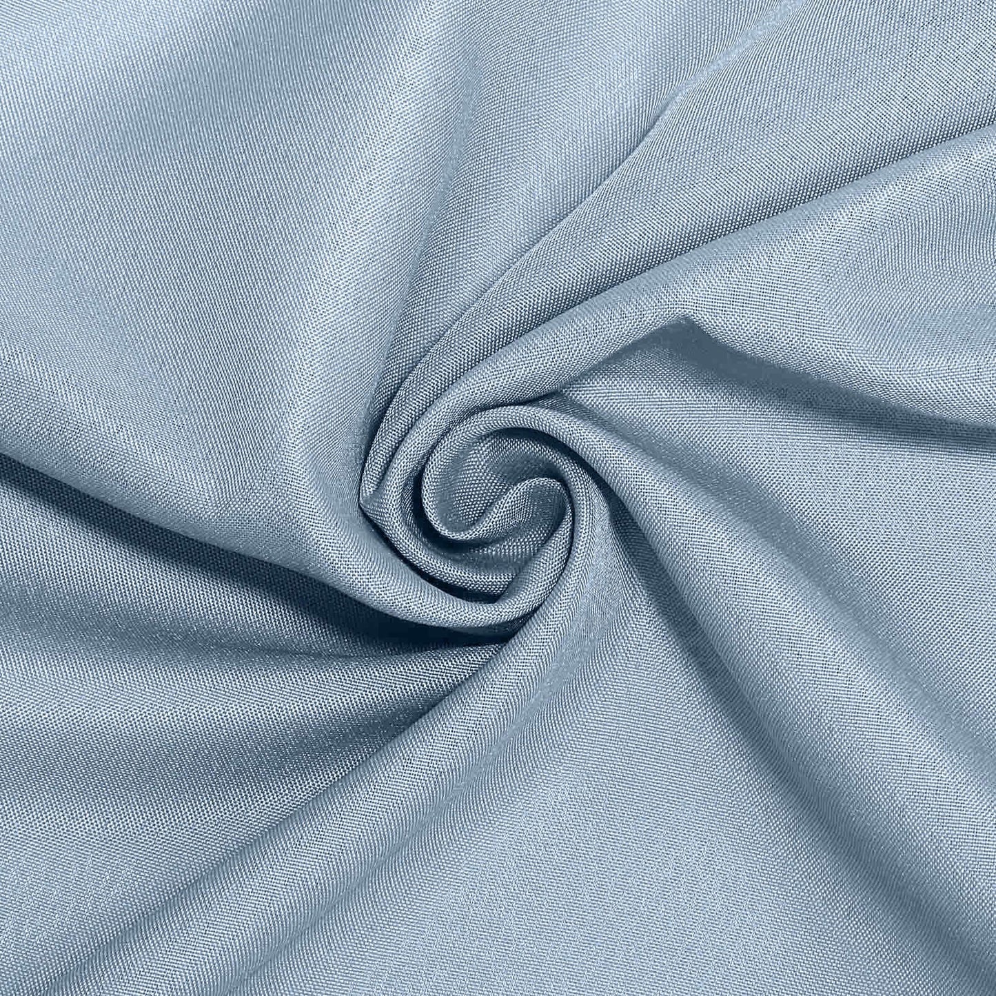 Polyester Square 70"x70" Tablecloth Dusty Blue - Wrinkle - Resistant & Durable Table Cover - Linen Luxes