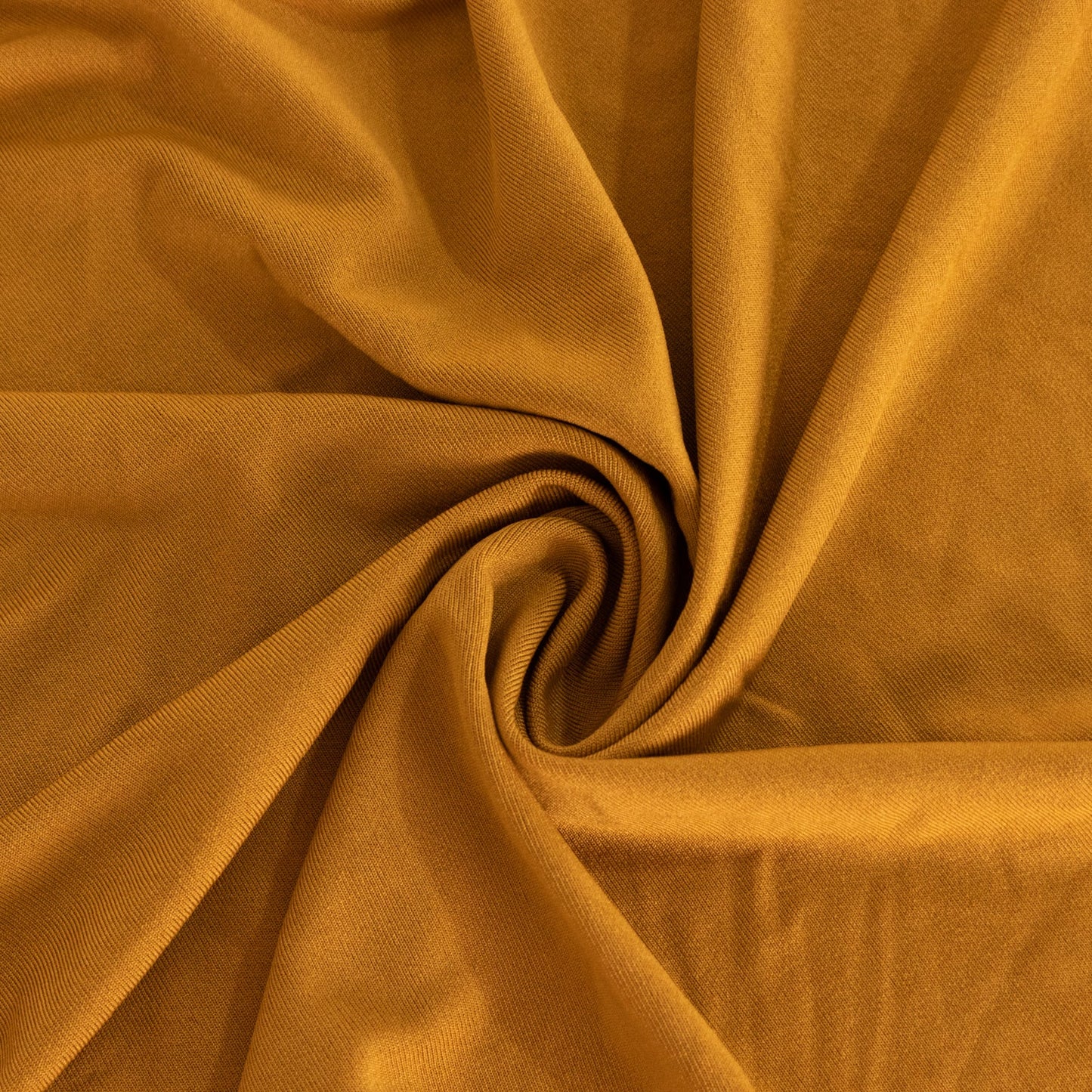 Spandex 36" Round Cocktail Table Cover Gold - Easy to Maintain Stretch Fitted Highboy Tablecloth for Events