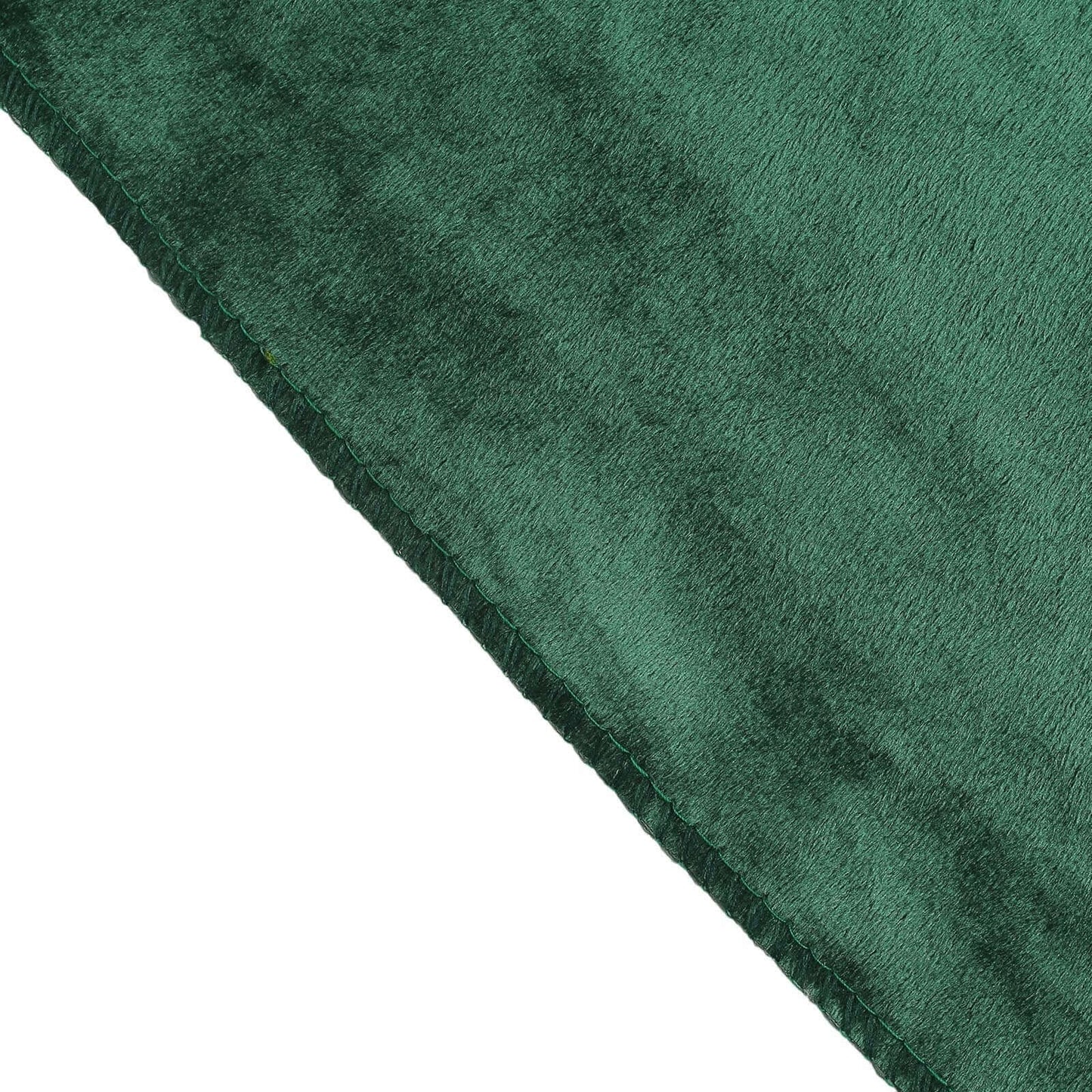 Premium Velvet 60"x102" Rectangle Tablecloth Hunter Emerald Green - Reusable & Soft Table Cover - Linen Luxes