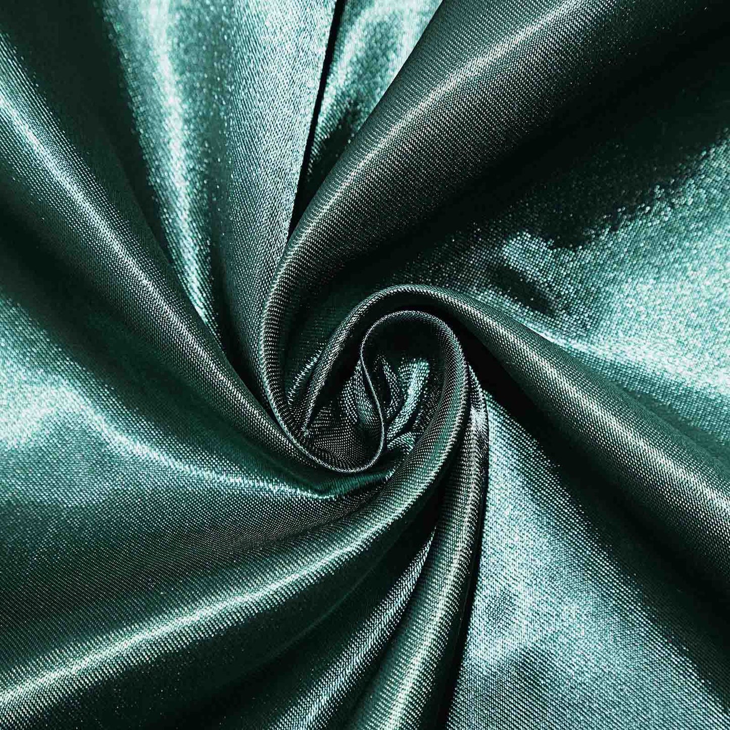 Satin 12"x108" Table Runner Hunter Emerald Green - Stylish Table Linen - Linen Luxes