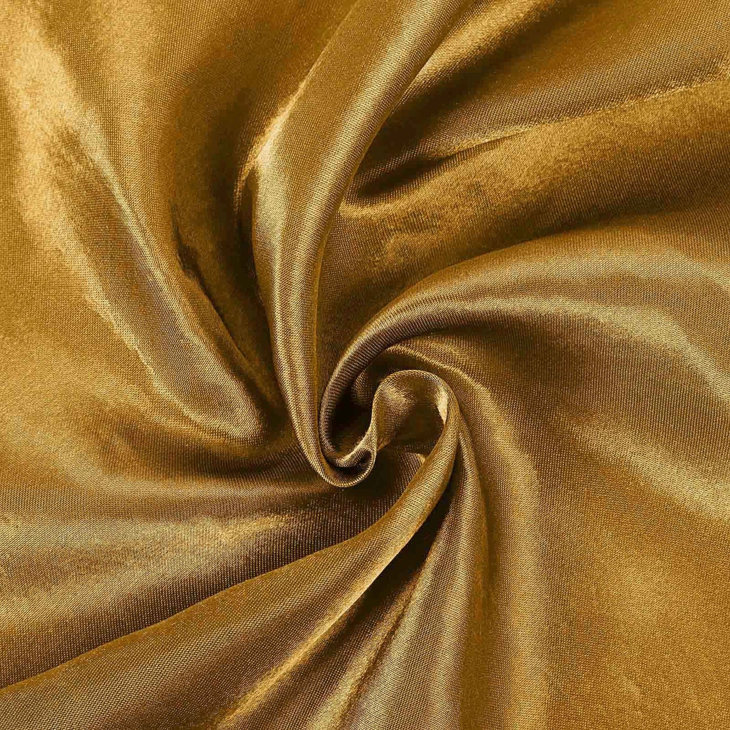 Satin Rectangular 90"x156" Tablecloth Gold - Seamless Stylish Table Cover for Wedding & Event Decoration - Linen Luxes