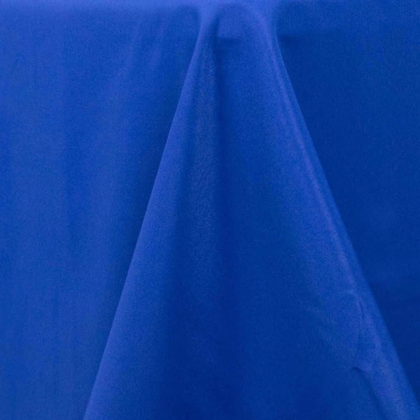 Premium Polyester 108" Round Tablecloth Royal Blue - Wrinkle-Resistant 220GSM Table Cover
