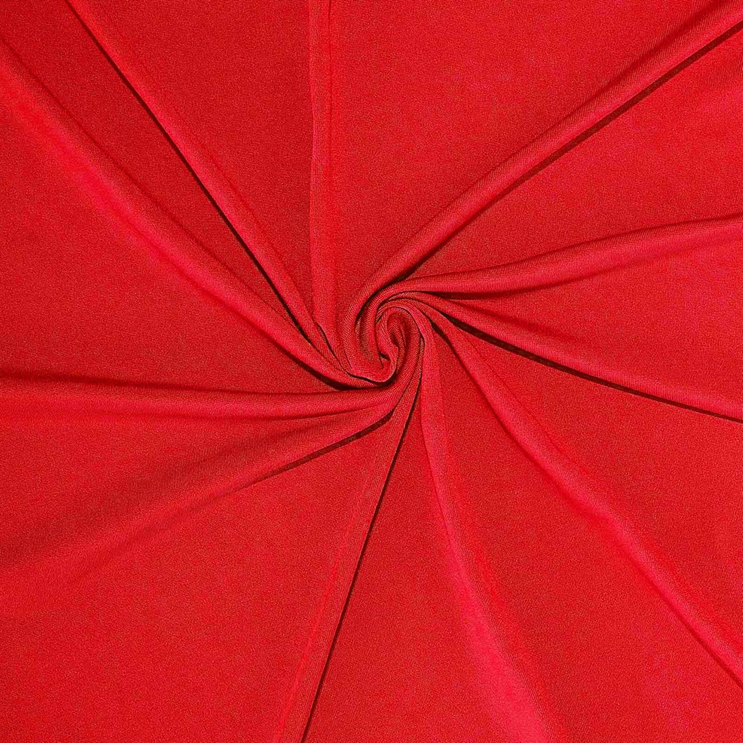 Stretch Spandex Chair Cover Red for Folding Chairs - Reusable & Wrinkle - Resistant 160GSM Fitted Slipcover - Linen Luxes