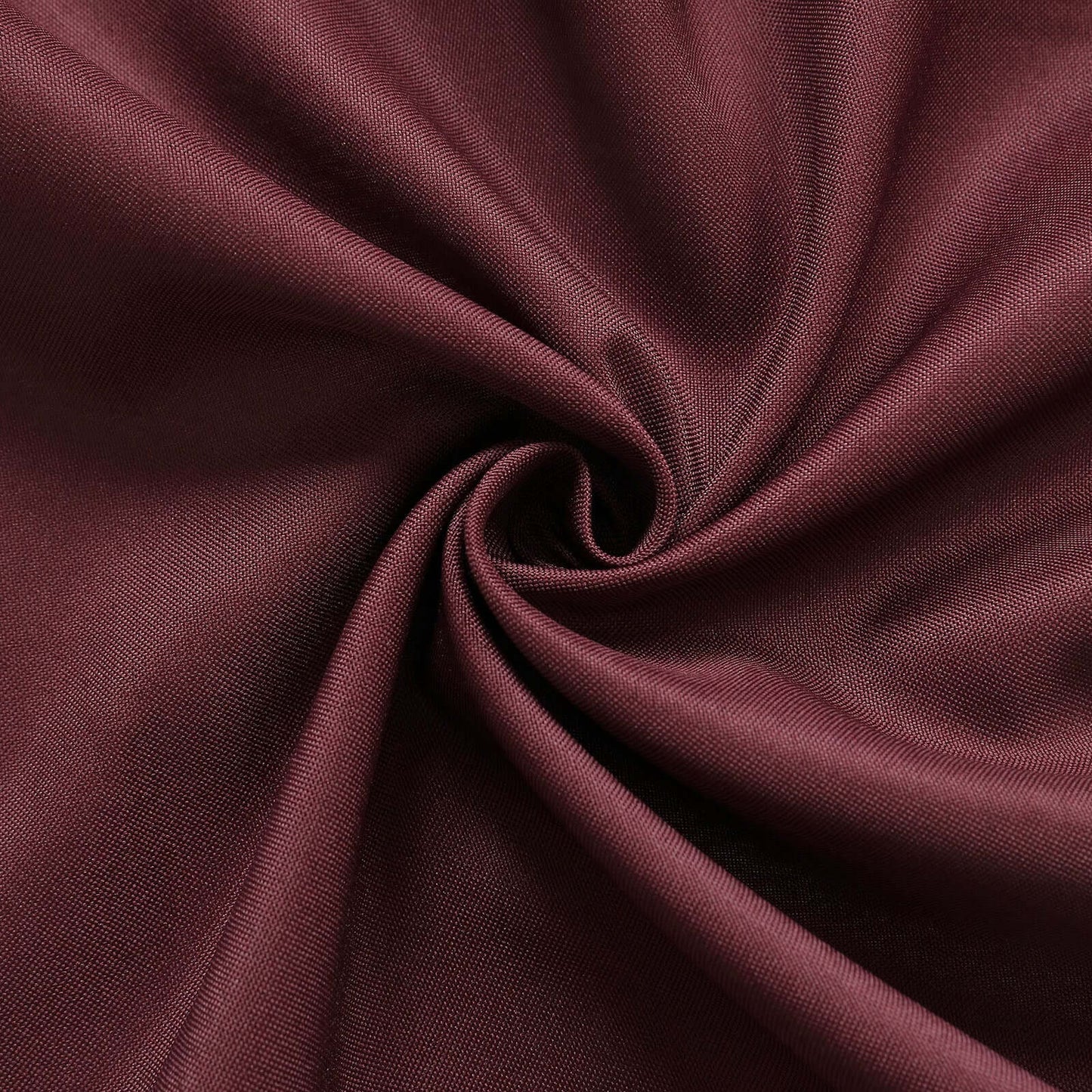 2 Pack Burgundy Polyester Event Curtain Drapes, 10ftx8ft Backdrop Event Panels With Rod Pockets 130 GSM