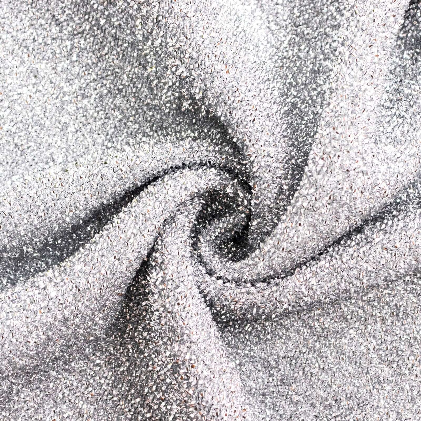 Set of 4 Silver Chiara Wedding Arch Covers Shimmer Tinsel Finish, Fitted Covers For Half Moon Backdrop Stands - 2.5ft, 5ft, 6ft, 7ft