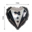 1 Pair 20" Heart Shaped Bride and Groom Mylar Foil Helium Air Balloons - Linen Luxes
