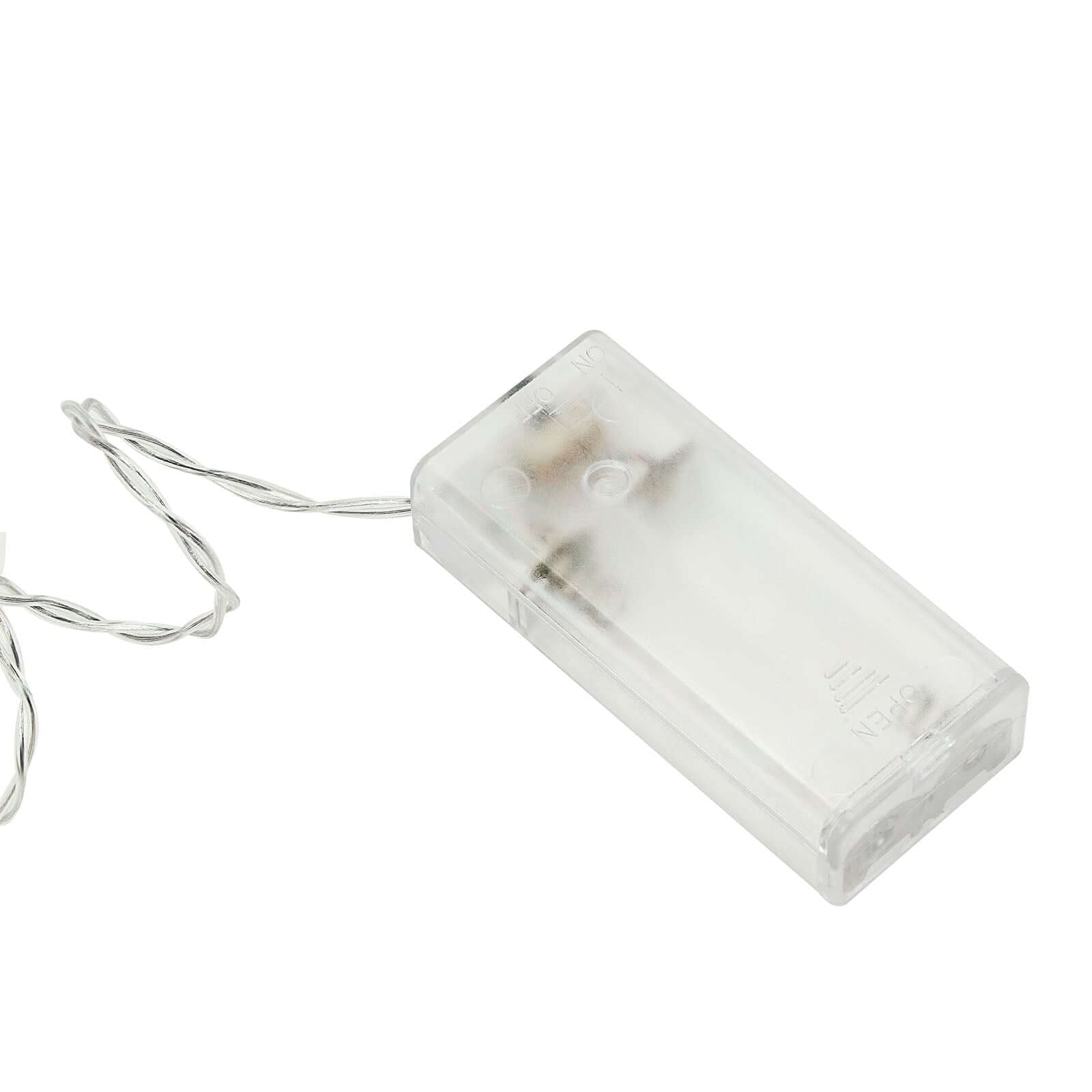 10 LED Fairy String Light Garland Rose Gold Leaves Design Warm White - Battery Operated Party Lights 5ft - Linen Luxes