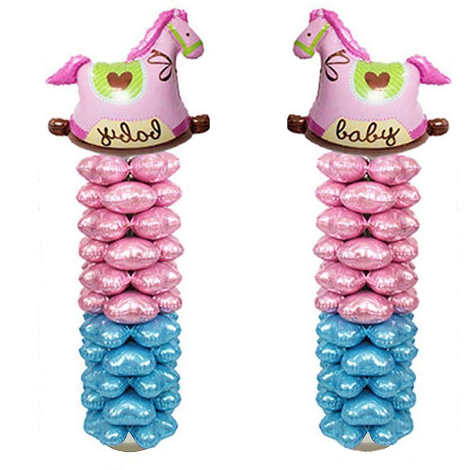 10 Pack 15" Shiny Silver Four Leaf Clover Shaped Mylar Foil Balloons - Linen Luxes