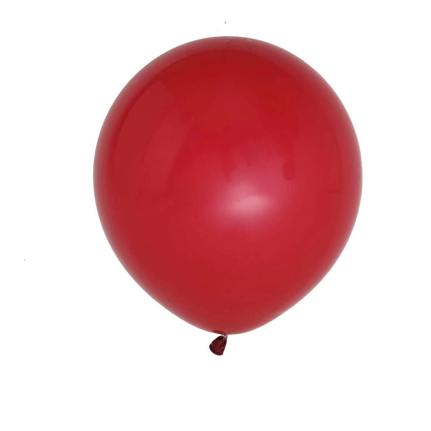 10 Pack 18" Matte Pastel Burgundy Helium or Air Latex Party Balloons - Linen Luxes