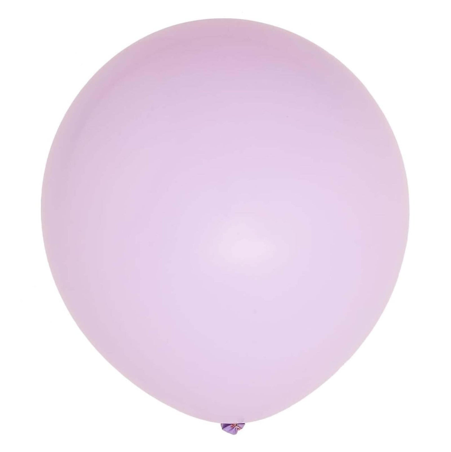 10 Pack 18" Matte Pastel Lavender Lilac Helium or Air Latex Party Balloons - Linen Luxes