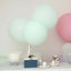 10 Pack 18" Matte Pastel Mint Helium or Air Latex Party Balloons - Linen Luxes