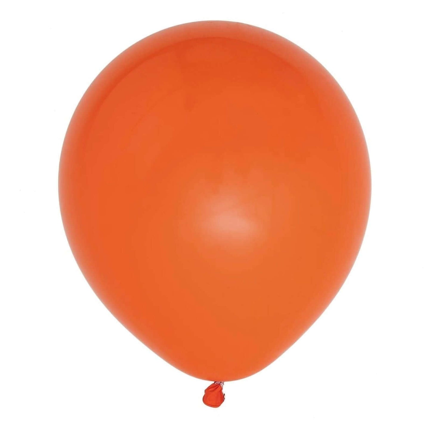 10 Pack 18" Matte Pastel Orange Helium or Air Latex Party Balloons - Linen Luxes