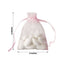 10 Pack 3"x4" Pink Organza Drawstring Wedding Party Favor Gift Bags - Clearance SALE - Linen Luxes