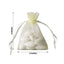 10 Pack 3"x4" Yellow Organza Drawstring Wedding Party Favor Gift Bags - Clearance SALE - Linen Luxes