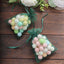 10 Pack 4"x6" Hunter Emerald Green Organza Drawstring Wedding Party Favor Gift Bags - Linen Luxes