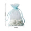 10 Pack 4"x6" Light Blue Organza Drawstring Wedding Party Favor Gift Bags - Clearance SALE - Linen Luxes
