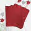 10 Pack Burgundy Self - Adhesive Glitter DIY Craft Foam Sheets - 12"x10" - Linen Luxes