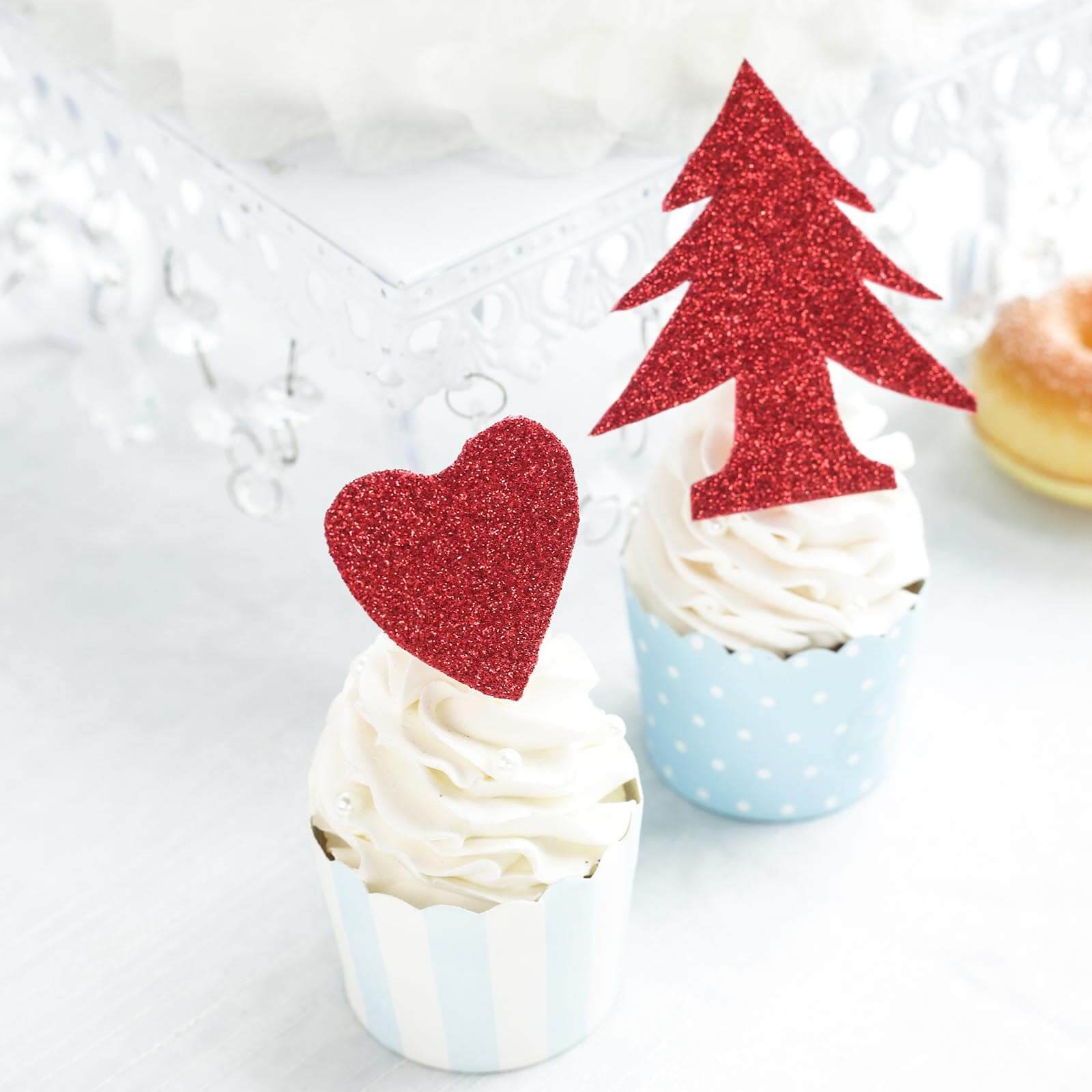 10 Pack Burgundy Self - Adhesive Glitter DIY Craft Foam Sheets - 12"x10" - Linen Luxes