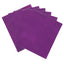10 Pack Purple Self - Adhesive Glitter DIY Craft Foam Sheets - 12"x10" - Linen Luxes