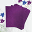 10 Pack Purple Self - Adhesive Glitter DIY Craft Foam Sheets - 12"x10" - Linen Luxes