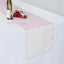 10 Pack Sheer Organza 14"x108" Table Runners Pink - Soft and Lightweight Table Accent - Linen Luxes