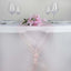 10 Pack Sheer Organza 14"x108" Table Runners Pink - Soft and Lightweight Table Accent - Linen Luxes