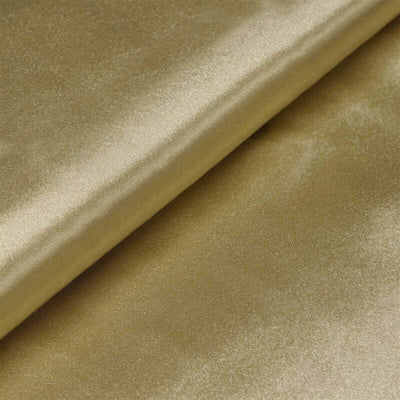 10 Yards 54" Champagne Satin Fabric Bolt - Linen Luxes