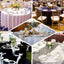100% Cotton 120" Round Tablecloth Black Linen - Seamless, Soft & Breathable Table Cover - Linen Luxes