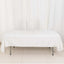 100% Cotton 60"x102" Rectangle Tablecloth White Linen - Soft & Breathable Table Cover - Linen Luxes