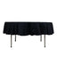 100% Cotton 90" Round Tablecloth Black Linen - Soft & Breathable Table Cover - Linen Luxes