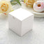 100 Pack 3" Easy DIY White Party Or Shower Favor Candy Gift Boxes - Linen Luxes