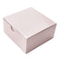 100 Pack 4"x4"x2" Blush Cake Cupcake Party Favor Gift Boxes, DIY - Linen Luxes