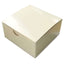 100 Pack 4"x4"x2" Ivory Cake Cupcake Party Favor Gift Boxes, DIY - Linen Luxes