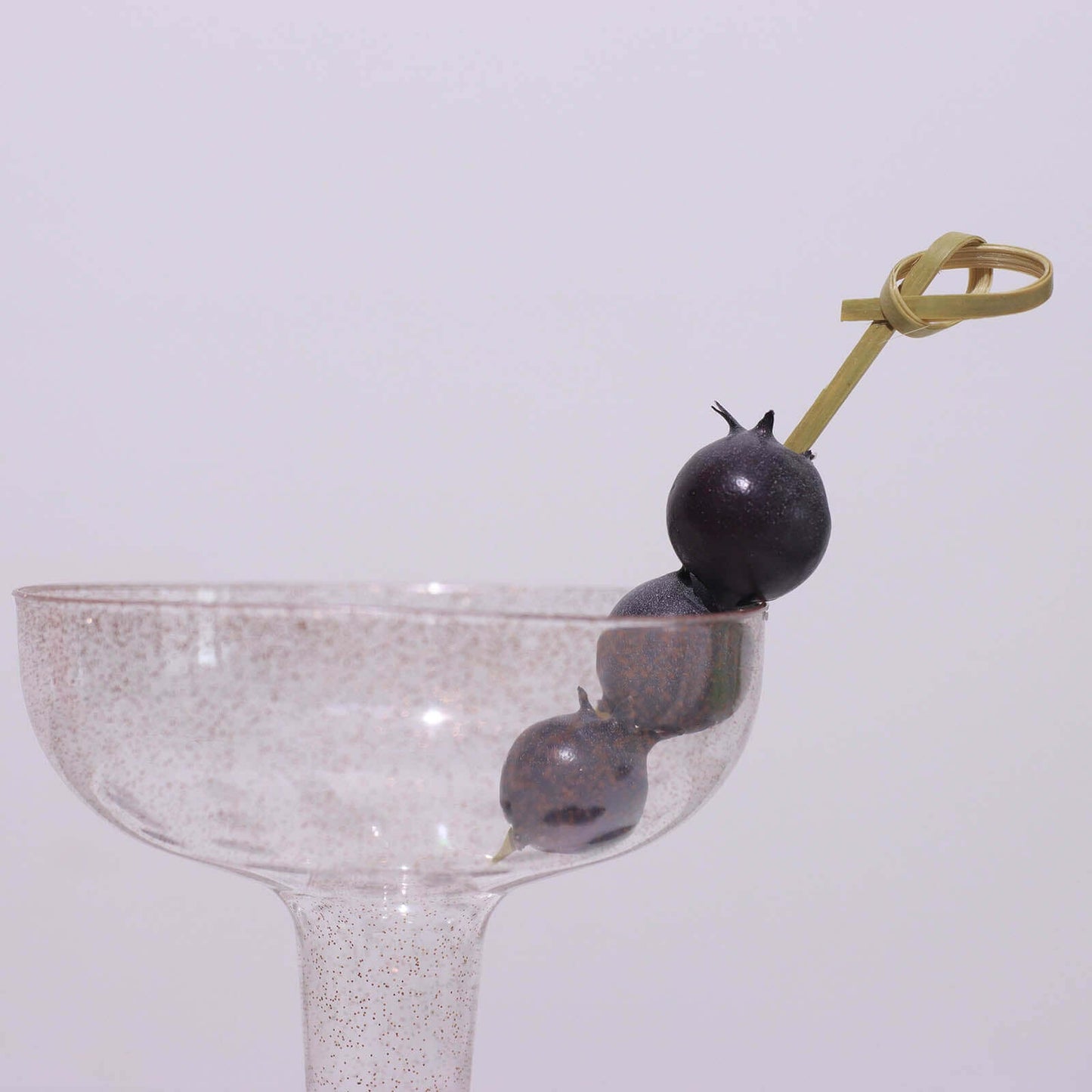 100 - Pack Bamboo Skewers Knotted Style - Natural Eco Friendly Wooden Cocktail Picks for Food Display Party Snacks & Outdoor Cooking 3.5" - Linen Luxes